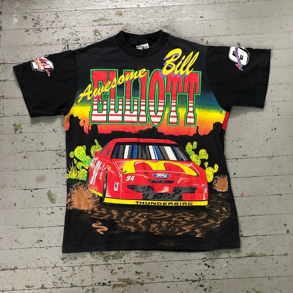 Other - Vintage NASCAR Bill Elliott T-Shirt